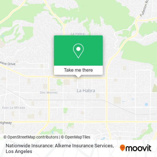 Nationwide Insurance: Alkeme Insurance Services map