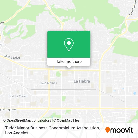 Mapa de Tudor Manor Business Condominium Association
