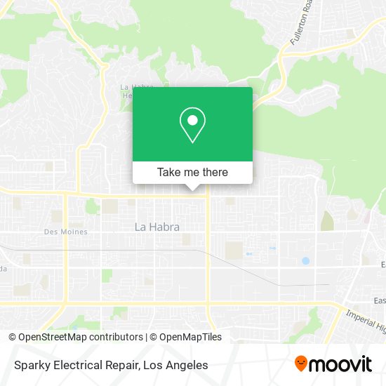 Sparky Electrical Repair map