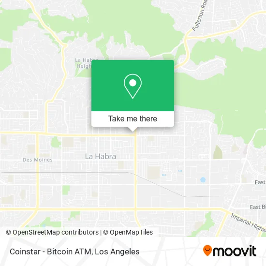Coinstar - Bitcoin ATM map