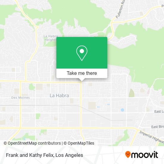 Mapa de Frank and Kathy Felix