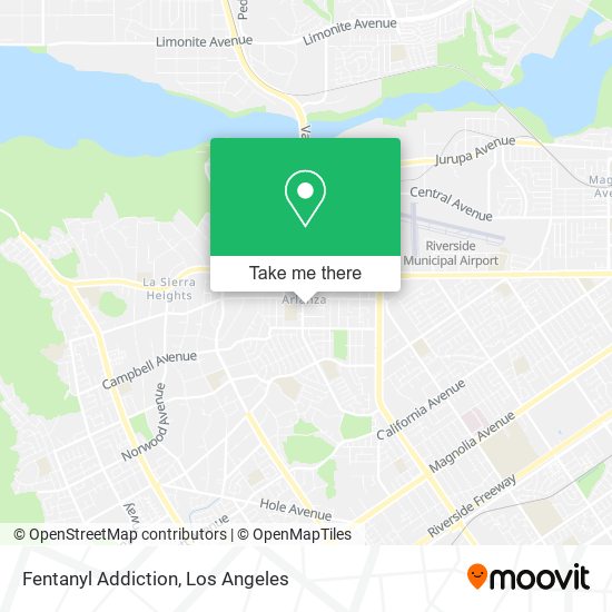 Mapa de Fentanyl Addiction