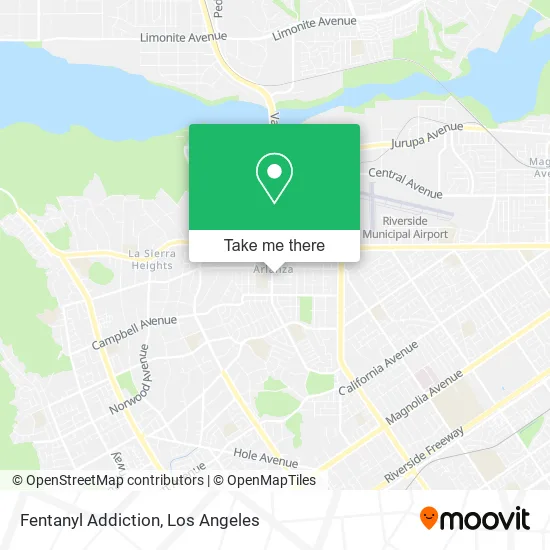 Fentanyl Addiction map