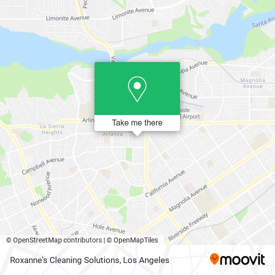 Mapa de Roxanne's Cleaning Solutions