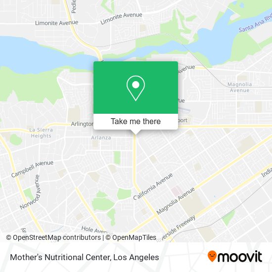 Mapa de Mother's Nutritional Center