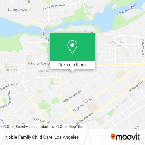 Noble Family Child Care map