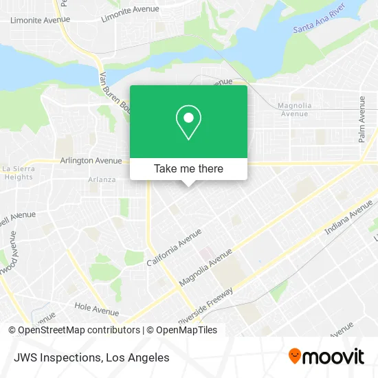 Mapa de JWS Inspections
