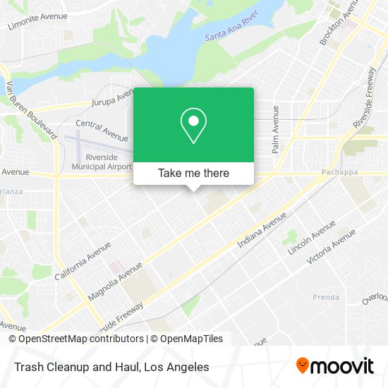 Mapa de Trash Cleanup and Haul