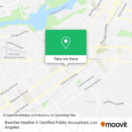 Beecher Heather E Certified Public Accountant map