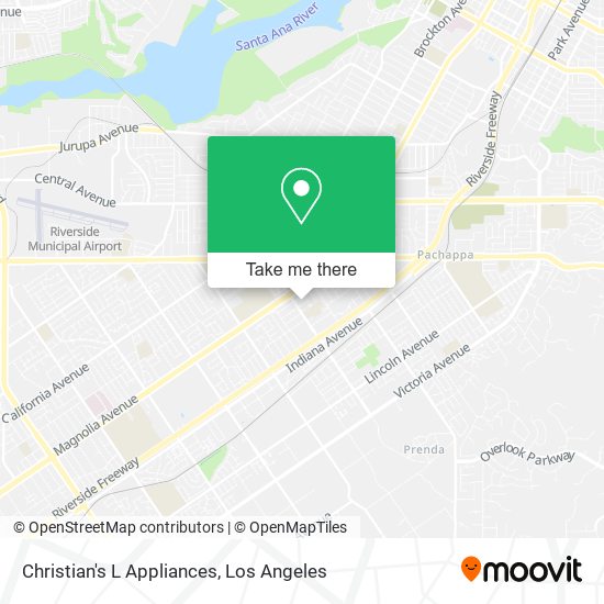 Christian's L Appliances map