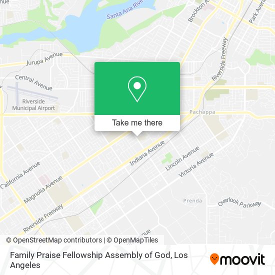 Family Praise Fellowship Assembly of God map