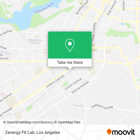 Zenergy Fit Lab map