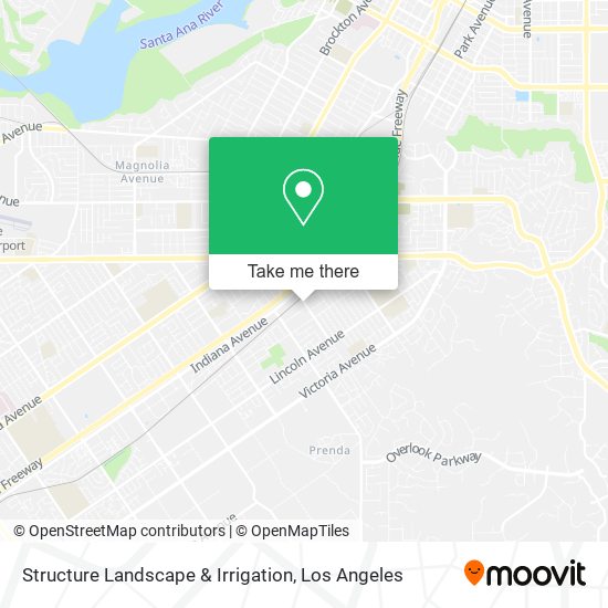Structure Landscape & Irrigation map