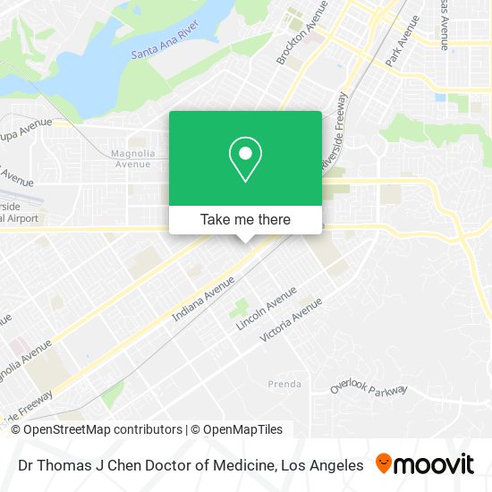 Mapa de Dr Thomas J Chen Doctor of Medicine