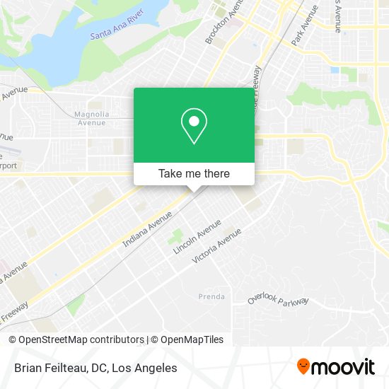 Brian Feilteau, DC map