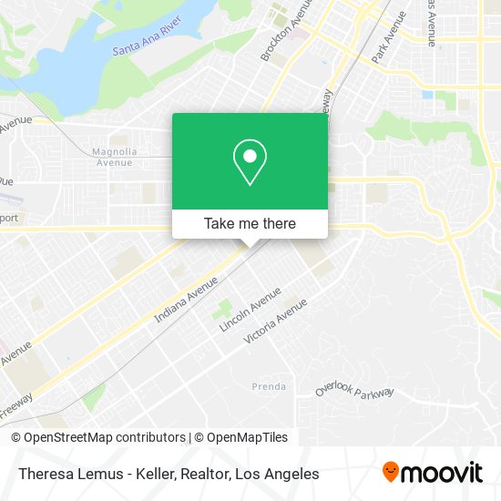 Mapa de Theresa Lemus - Keller, Realtor