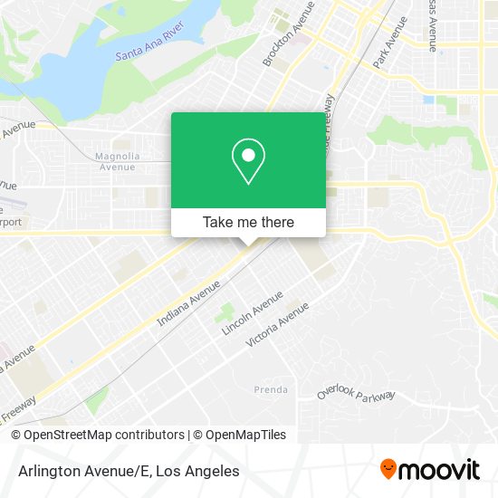 Mapa de Arlington Avenue/E