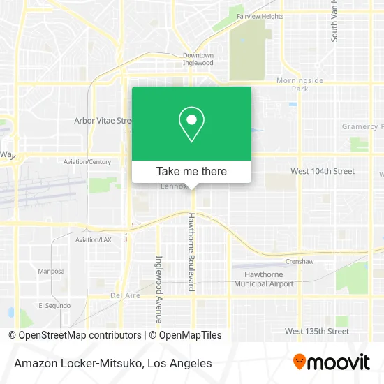 Amazon Locker-Mitsuko map