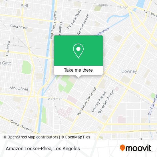 Amazon Locker-Rhea map