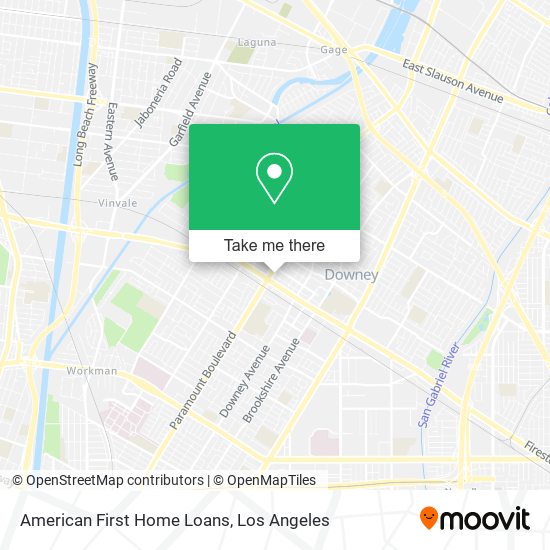 Mapa de American First Home Loans