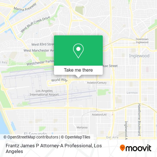 Mapa de Frantz James P Attorney-A Professional