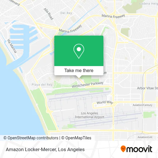 Amazon Locker-Mercer map