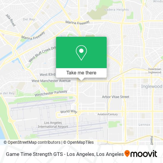 Game Time Strength GTS - Los Angeles map