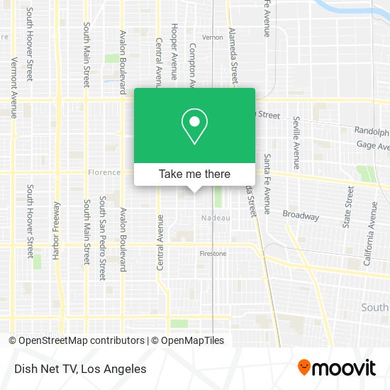 Dish Net TV map