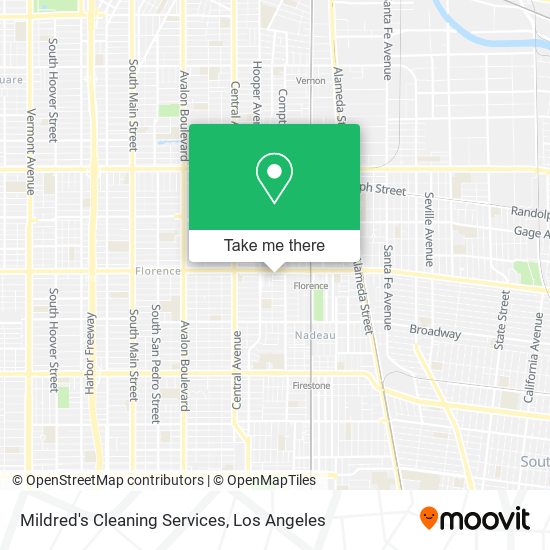 Mildred's Cleaning Services map