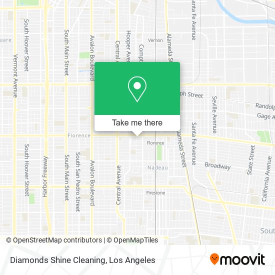 Diamonds Shine Cleaning map