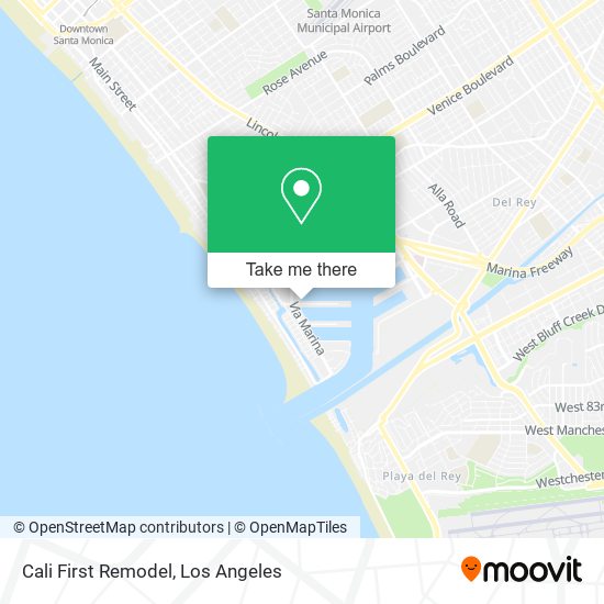 Mapa de Cali First Remodel