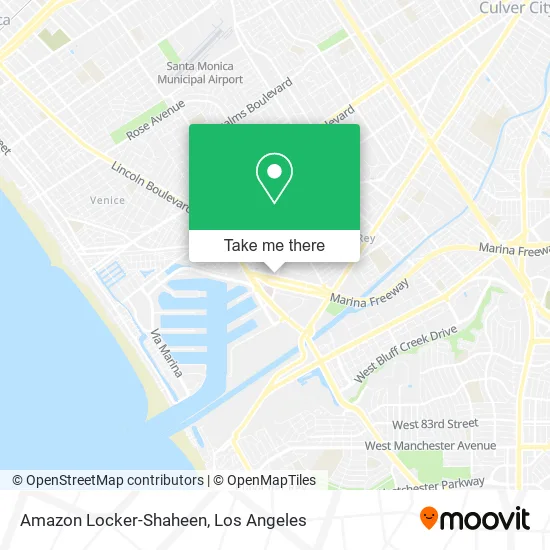 Amazon Locker-Shaheen map