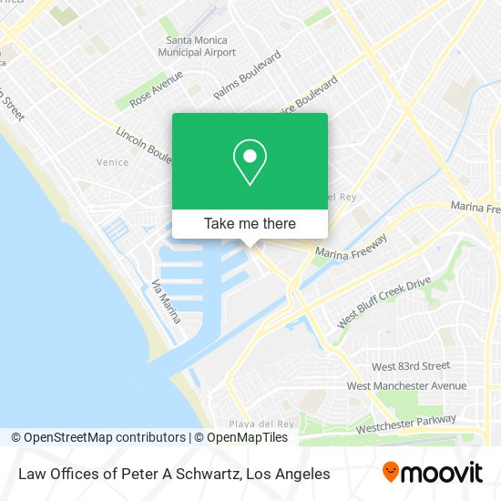 Law Offices of Peter A Schwartz map