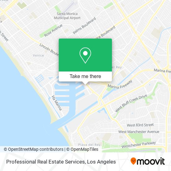 Mapa de Professional Real Estate Services