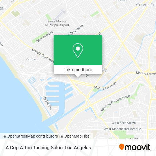 A Cop A Tan Tanning Salon map