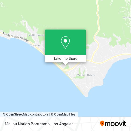 Malibu Nation Bootcamp map
