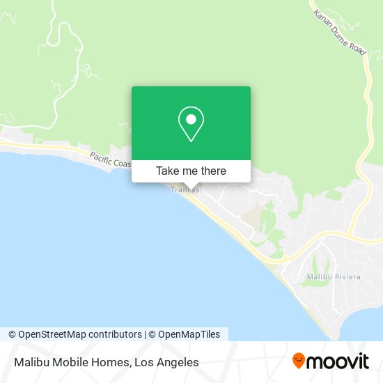 Mapa de Malibu Mobile Homes