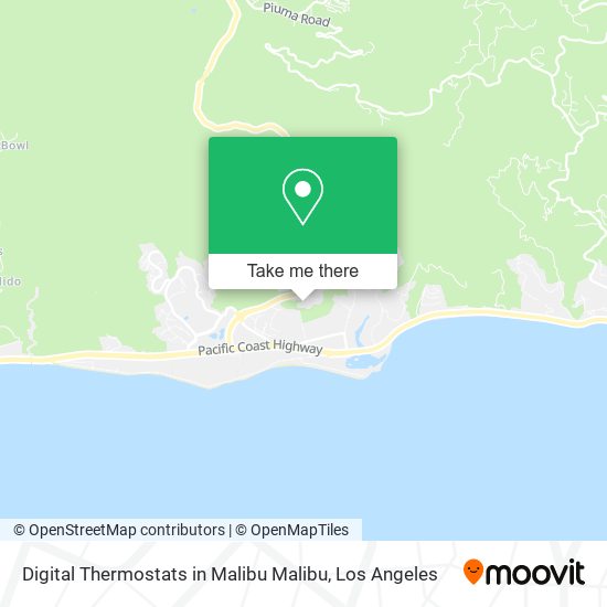Digital Thermostats in Malibu Malibu map