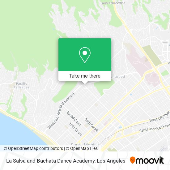 Mapa de La Salsa and Bachata Dance Academy
