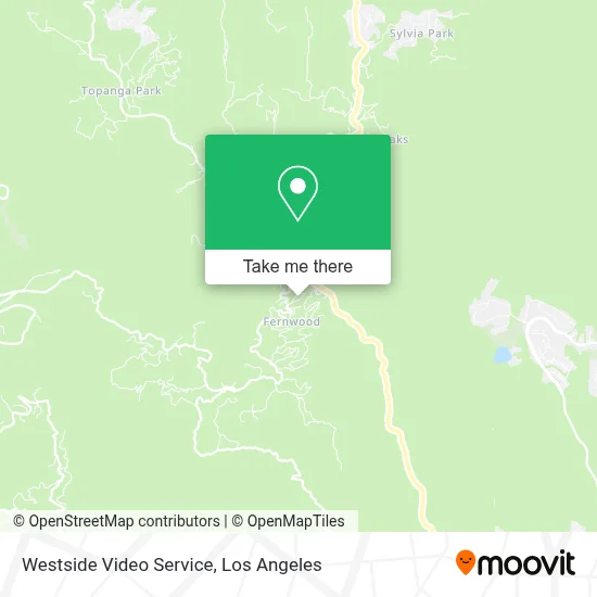 Westside Video Service map
