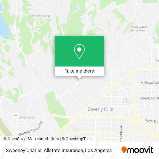 Sweeney Charlie: Allstate Insurance map