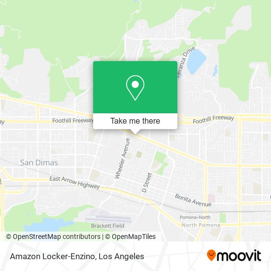 Amazon Locker-Enzino map