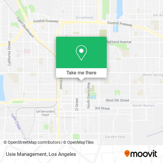 Mapa de Usie Management