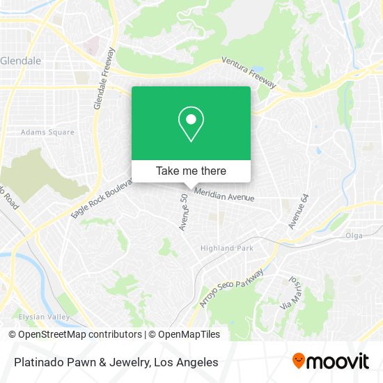 Mapa de Platinado Pawn & Jewelry