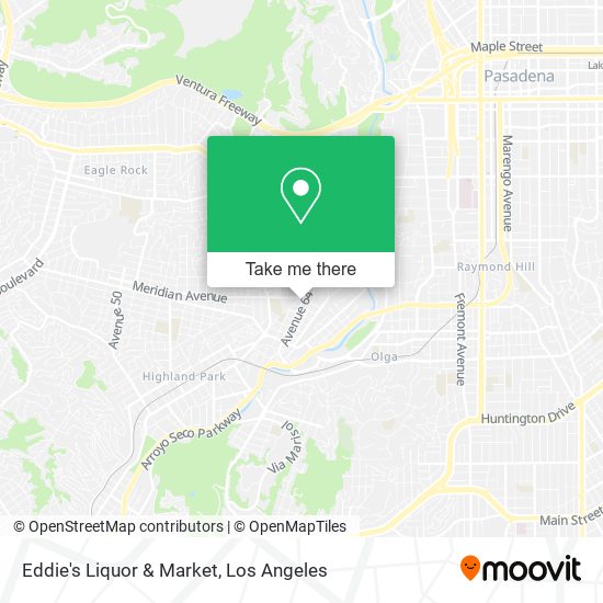 Eddie's Liquor & Market map