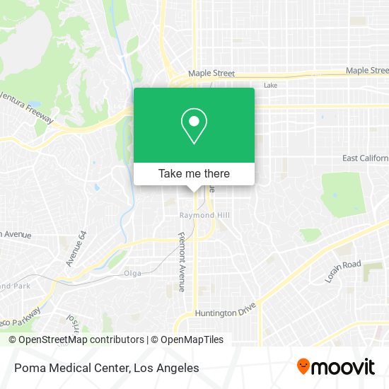 Poma Medical Center map