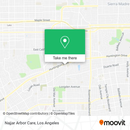 Mapa de Najjar Arbor Care