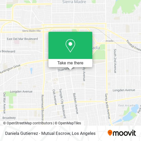 Daniela Gutierrez - Mutual Escrow map