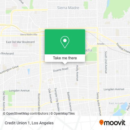 Credit Union 1 map