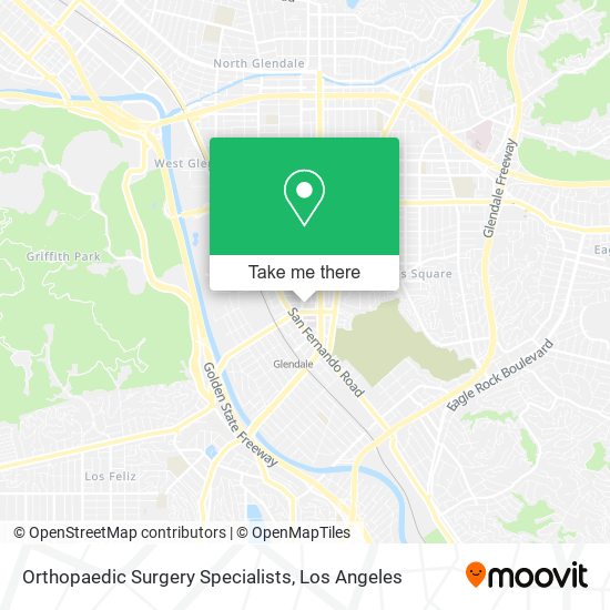 Mapa de Orthopaedic Surgery Specialists